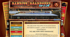 Desktop Screenshot of banditsroadhouse.com